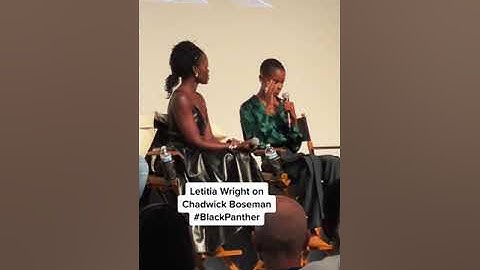Letitia Wright Opens Up About The Moment She found out Chadwick Boseman had passed 😔🥺 #shorts