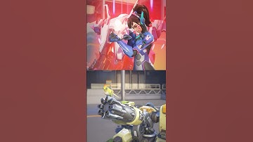 Dva and Bastion interaction - Overwatch 2