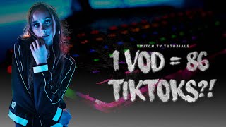 1 HACK to REMOVE ALL DEAD AIR and Turn your Twitch VOD into 86 TIKTOKS in 10 minutes or less