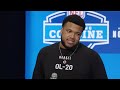 Best of offensive linemen sound | 2024 NFL Scouting Combine