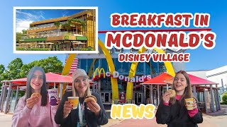 BREAKFAST IN MCDONALD'S IN DISNEY VILLAGE | NEWS DISNEYLAND PARIS ...