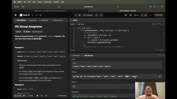 Group Anagrams - Blind 75 Day 4 | Swift Coding Interview