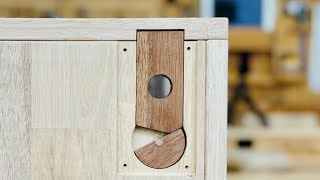 Creating a Lock Mechanism / Woodworking DIY