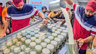 Summer Special Drinks - Huge Lassi Making | Fastest MAWA RABDI LASSI Making | Pakistani Street Drink
