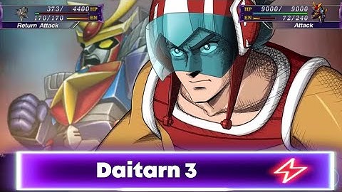 Daitarn 3 - All Attack [Super robot Wars -X-]