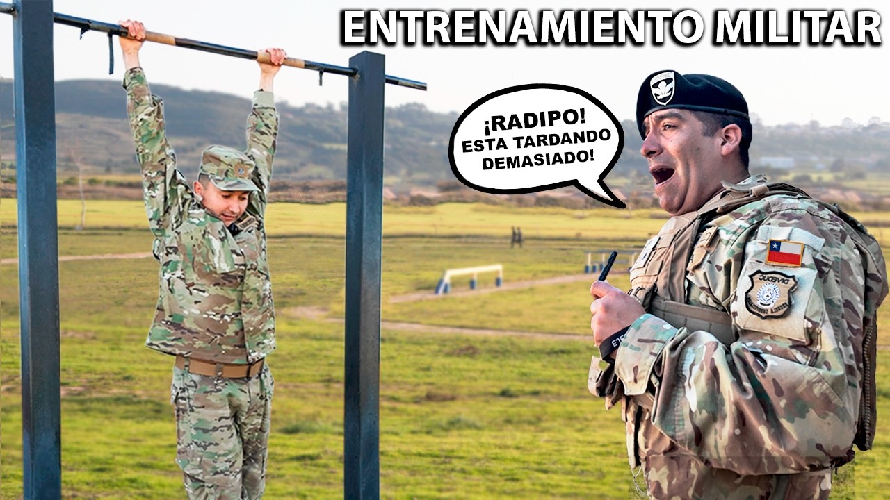 ЖИВЕМ ОДИН ДЕНЬ НА ТРЕНИРОВКЕ В АРМИИ ЧИЛИ