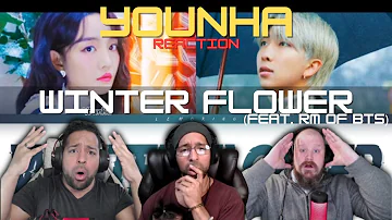 Younha - Winter Flower (Feat. RM of BTS) Lyrics | StayingOffTopic Reactions