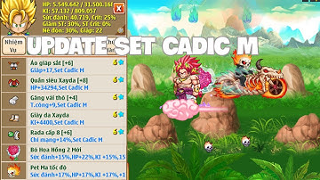 Ngọc Rồng Online - Update Set CadicM