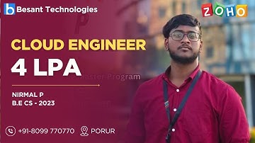 Cloud Engineer Training with AWS, Azure & DevOps | NASSCOM Approved Course | Besant Technologies