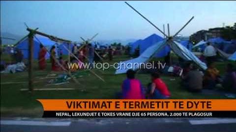 Viktimat e tërmetit të dytë - Top Channel Albania - News - Lajme