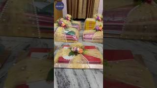 Trousseau Packing #gifting #wedding #weddinggift #embroidery #fashion #trousseaupacking #trousseau