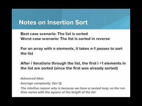Insertion Sort