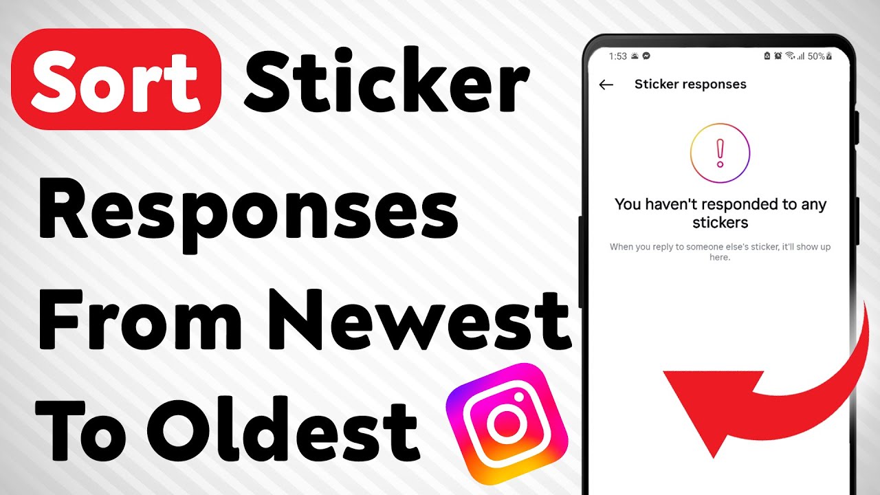 Sticker Reply Instagram How To Sort Instagram Sticker Responses From Newest To Oldest (Updated ...