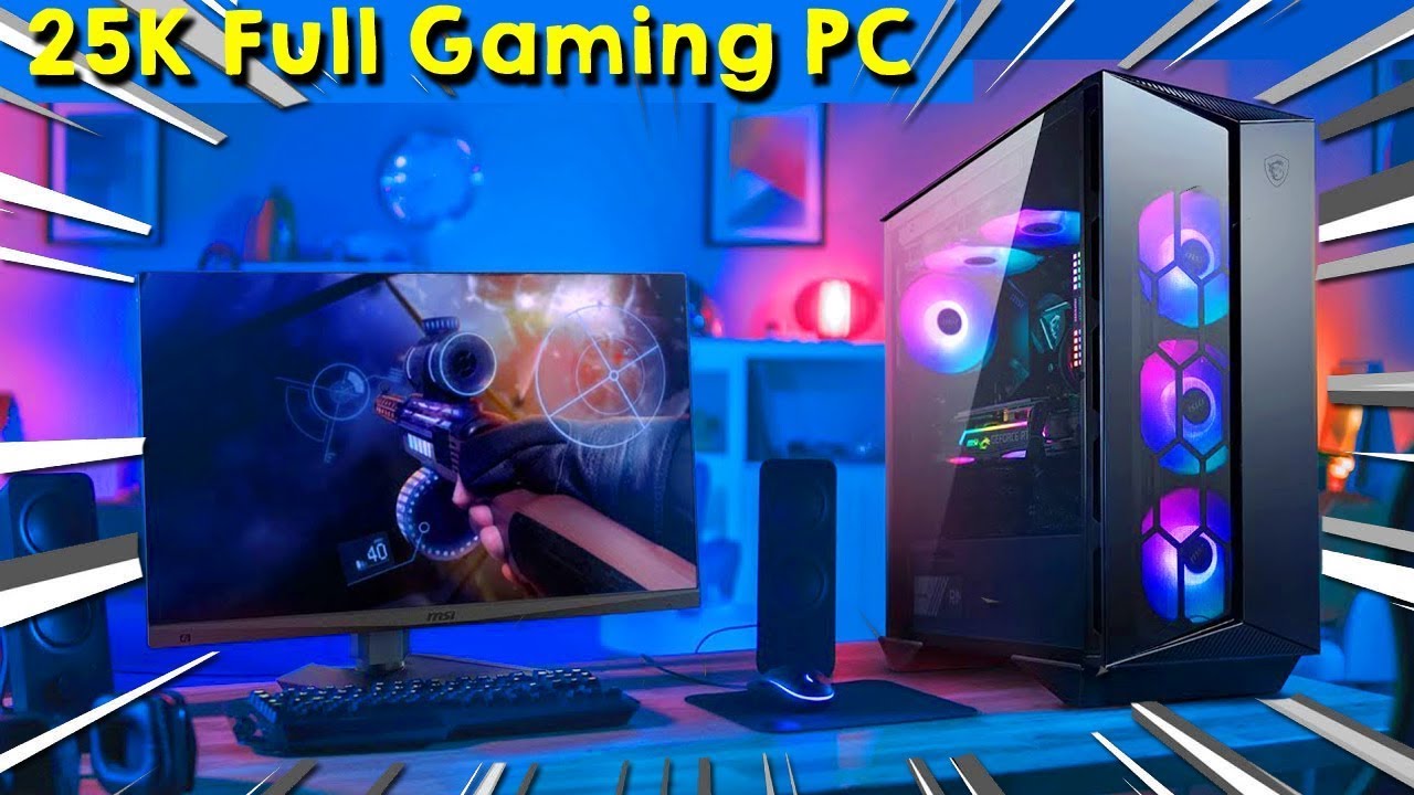 25 000 RS Intel I5 Gaming PC Build With GPU Best Budget PC For Gamers 
