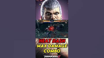 Bryan Heat Dash Max Damage Combo #tekken8 #bryan