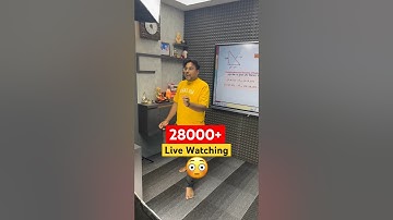 दिल खुश कर दिया ❤️ 28000+ Live Watching 😱 First Class By Gagan Pratap Sir #ssc #cgl #maths #youtube