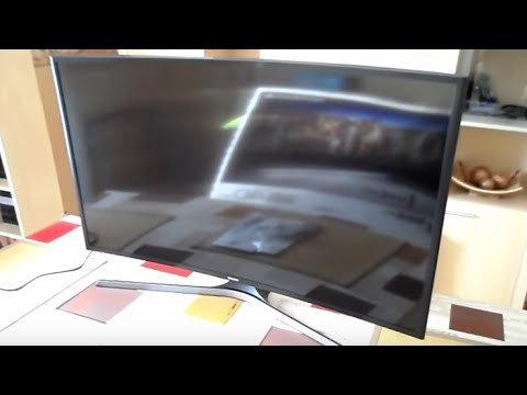 TV 4K UHD SAMSUNG UE40JU6670 1200 PQI 4K INCURVE TEST Unboxing.FR