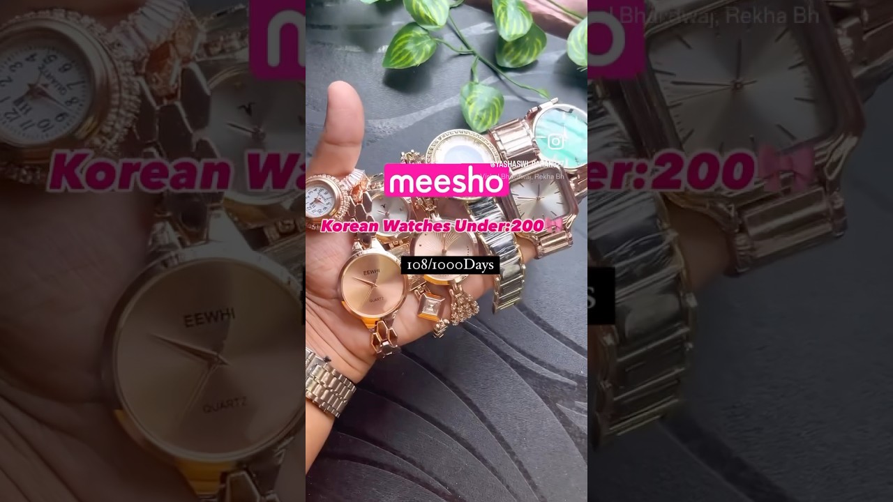 Korean Watch under: 250😍 