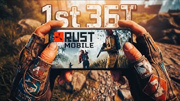 ЗБТ Rust Mobile - уже играбельно? | Когда глобальный релиз Раст Мобайл?