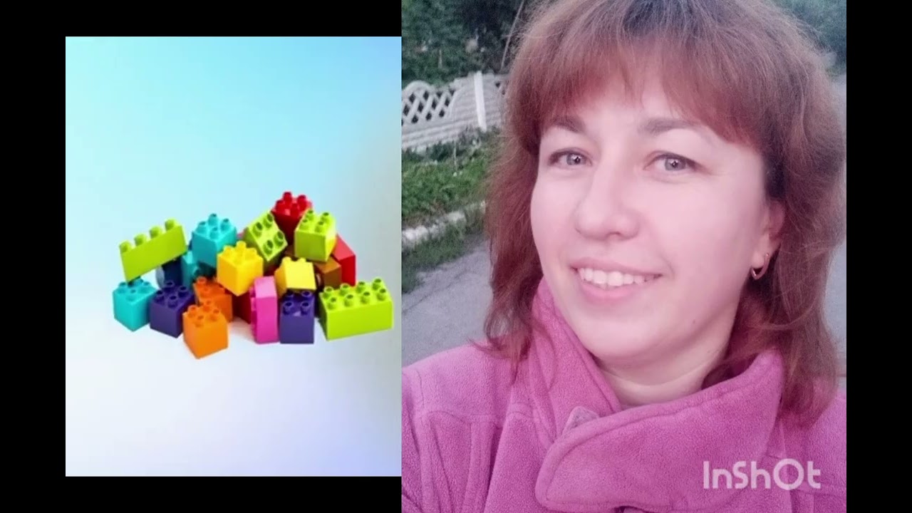 Конструювання "Жабка"(кубики лего)