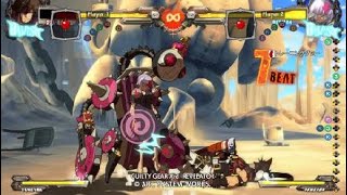 GUILTY GEAR Xrd -REV2.10- Bedman FD j.P cross up inputs