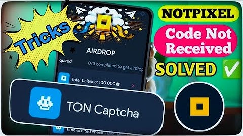 Not Pixel Airdrop Ton Captcha Task Complete Process || Notpixel Airdrop New Update || AiRDROP Hub