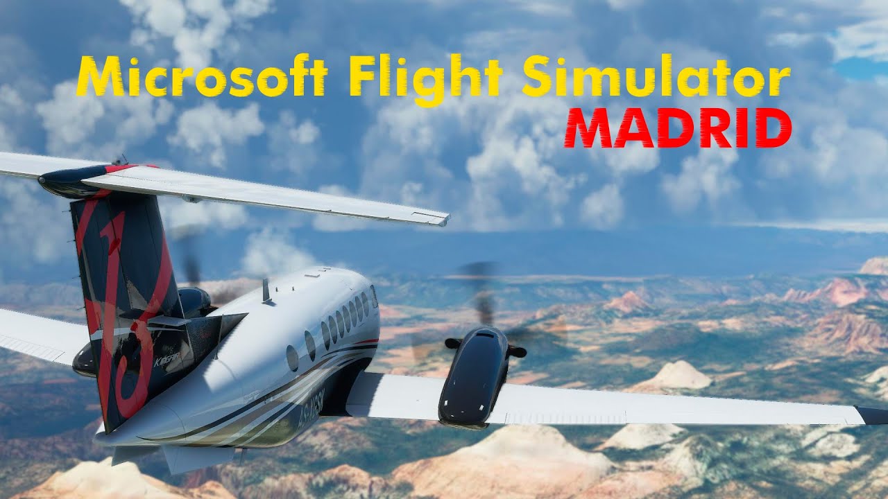 👨🏼‍✈️ Microsoft Flight Simulator 2020 ✔️ Madrid - Gameplay No Commentary