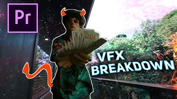 3 TRIPPY MUSIC VIDEO EFFECTS | Bankrol Hayden - Costa Rica [Adobe Premiere/After Effects]