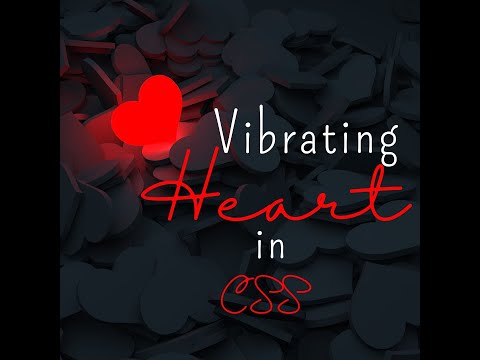 MIND-BLOWING Heart Shape Animation Using CSS!