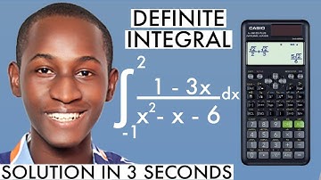 HOW TO SOLVE DEFINITE INTEGRATION FAST IN CASIO FX-991 ES PLUS 2ND EDITION SCIENTIFIC CALCULATOR