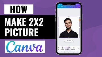 How To Make 2x2 Picture In Canva Using Phone | Quick Tutorial