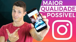 Suas Fotos no INSTAGRAM com Qualidade MXIMA 1 ajuste simples