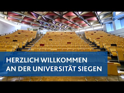 Erstsemesterbegrüßung zum Start des Wintersemesters 2020/2021 an der Universität Siegen