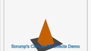 Javascript Canvas 3D Demonstration