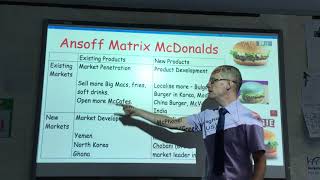 IB Business Management Ansoff Matrix