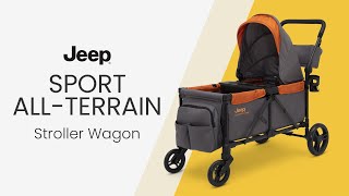 Jeep Sport All-Terrain Stroller Wagon (by Delta Children)