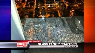 Glass Ledge Cracks Under Tourists at Chicago's Willis Tower