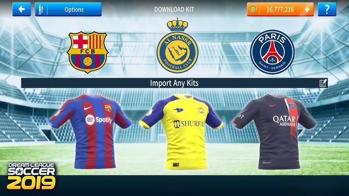 How To Import Fc Barcelona Team Logo And Kits In Dream League Soccer 2019 -  Youtube