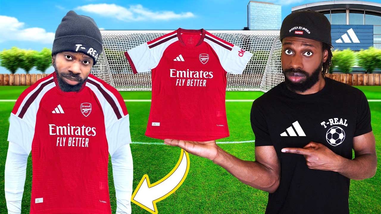 アーセナル　CHAMPIONS 26 ホーム26/27 Arsenals First Kit As Premier League Champions! 26/27 - YouTube