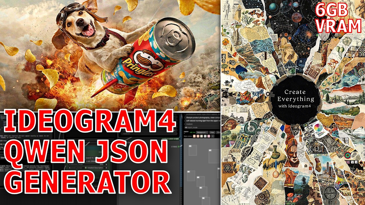 Ideogram 4 open-weight model adds native JSON layout and 2K resolution