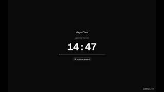 Event Speaker Timer app with audience questions and answers