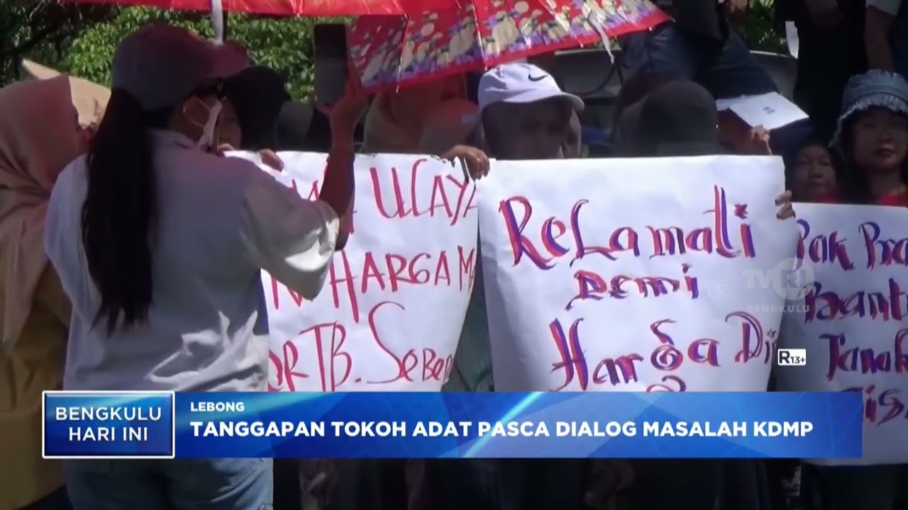 TANGGAPAN TOKOH ADAT PASCA DIALOG MASALAH KDMP
