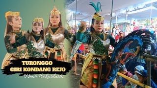 SENI JATHILAN KREASI TURONGGO GIRI KONDANG REJO || BABAK TARIAN PUTRI DEWI SEKARLATHI