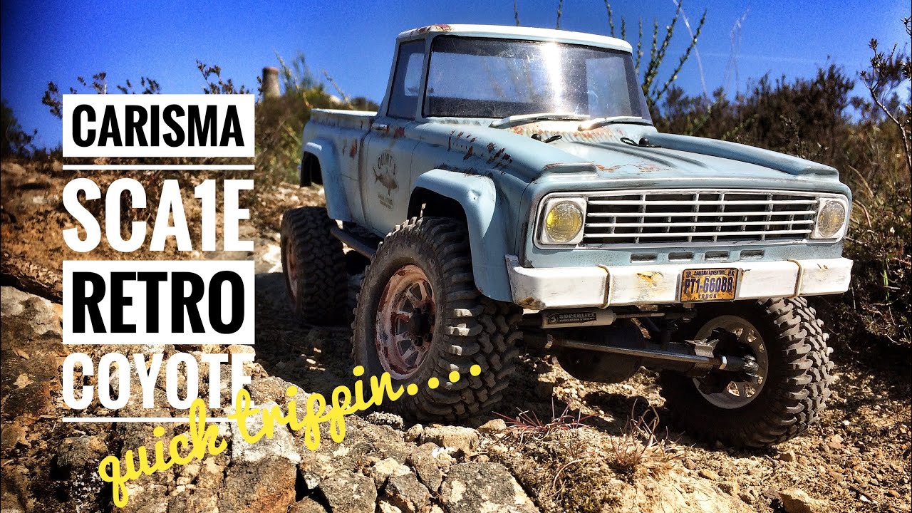 Carisma SCA-1E Retro Coyote, quick trippin....