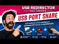 USB Redirector Download &amp; Install | USB Port Share Full Tutorial 2025
