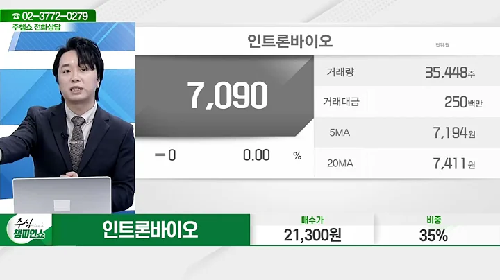 인트론바이오(048530) - 종목상담 문현진 멘토 (20240404)