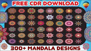 Mandala Flower Design | 300+ Mandala Vectors Cdr Files Free Download 2020 | Best Graphics 4U