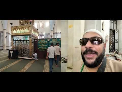 الشيخ إبراهيم الدسوقي زيارة و جولة داخل مسجده و مقامة