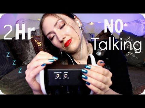 ASMR Lotion & Oil Ear Massage (NO TALKING) Varied w/ Gel Pads for Extra Tingles ❤️ 2 HOUR Relaxation