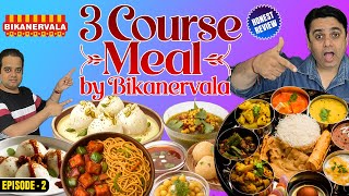 Bikanervala 3 Course Meal Review Bikanervala Food Review By Chatorapoint Best Bikanervala Food
